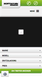 Mobile Screenshot of hoffmann-mobile.de